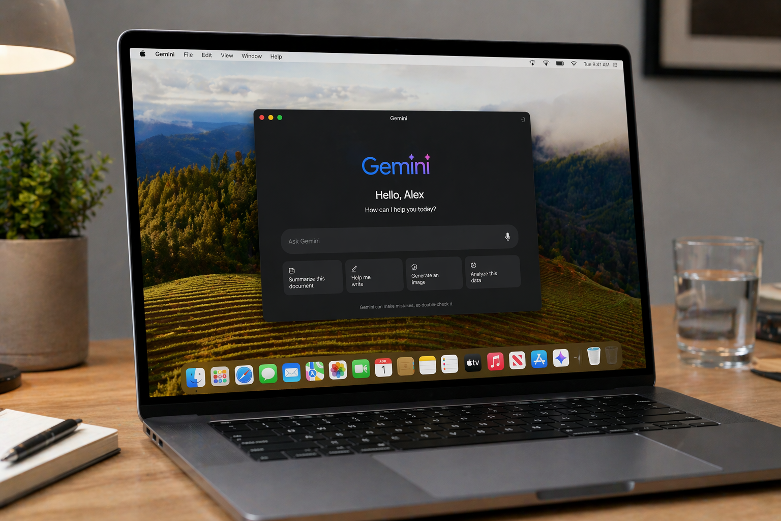 Gemini is nu gratis beschikbaar als native app voor macOS 15