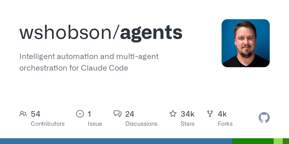 wshobson/agents op GitHub